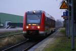 KBS 175 km 222,9 / DB 623 528 / 623 028 / RE 4 / Oertzenhof / Januar 2022