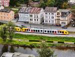 Die BR623 der HLB als RE34 nach Letmathe unterwegs; 03.10.23