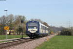 VS 202 und VT 126 als SWE74269 (Endingen am Kaiserstuhl-Gottenheim) bei Bahlingen 30.3.17