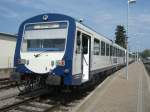 VT 127 (626 127-4) in Endingen am 09.05.2008