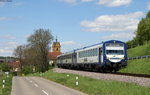 VT 127, VT 126 und VS 202 als SWE74219 (Endingen-Breisach) bei Oberrotweil 29.4.16