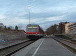 629 002 als RB nach Aulendorf Hbf, Wagen(Allg) März 2017