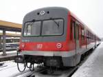 628 102 mit 628 103 im Oberstdorfer Bahnhof.