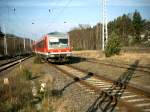 Ein 628 bei der einfahrt in Binz auf Rgen .