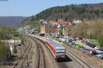 628 703-0 als RB 22367 (Munderkingen-Rammingen(Württ)) in Blaubeuren 21.4.17