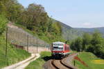 628 533-1 als RB 23340 (Wertheim-Miltenberg) bei Burgstadt 10.5.17