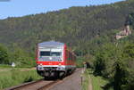 628 594-4 als RB 23346 (Lauda-Miltenberg) bei Kirschfurt 10.5.17