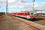 Am 07.10.2015 rangierten 628 702 und 628 236 vom BW Haltingen im nördlichen Vorfeld von Basel Bad Bf, nachdem sie als HVZ-Verstärker RB aus Waldshut-Tiengen ankamen, in Richtung Abstellplatz