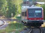 Die Br.928 337-5 fuhr am 24.05.07 als IRE von Aalen Hbf nach Ulm Hbf.