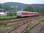 628 kurz vor dem Bahnhof Arnsberg auf dem Weg nach Hagen Hbf.