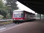 BR 6428/928 598 fhrt in den Bahnhof Bad Harzburg ein