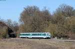 628 486-2/628 673-5 als RB 23591 (Öhringen Hbf-Schwäbisch Hall-Hessental) bei Tullau 27.2.19