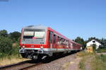 628 445-8 und 628 693-0 als RB 18932 (Landau(Pfalz)Hbf-Annweiler am Trifels) bei Queichhambach 29.6.19 