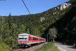 628 698-2 und 629 006-7 als RE 22321 (Donaueschingen-Ulm Hbf) bei Neidingen 21.9.19