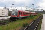 628 637-1/928 637-8 und 628 212-3/928 212-0 mit RE 21610 Lneburg-Kiel auf Kiel Hauptbahnhof am 26-6-2007.