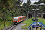 628 487 Anfang Oktober 2019 als RB72 nach Saarbrücken Hbf in Merchweiler