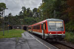 628 465 Anfang Oktober 2019 als RB72 nach Lebach-Jabach in Merchweiler 