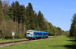 628 424-3  Bahnland Bayern  als RB 27982 (Salzburg Hbf-Landshut(Bay)Hbf) bei Pölln 10.5.21