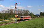 628 559-7 als RB 27984 (Salzburg Hbf-Mühldorf(Oberbay)) am Esig Fridolfing 10.5.21