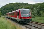 629 001 / 628 901 am 04.07.2021 als RE 22784, Friedrichshafen - Singen, bei Stahringen