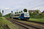 evb 628 150 durchfährt den Bahnhof Walle als RB76 von Rotenburg(Wümme) nach Verden(Aller).