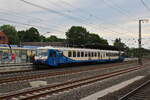 evb 628 150 steht in Rotenburg(Wümme) zur Fahrt als RB76 nach Verden(Aller).