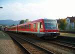  2x 628/928 fahren in den Bahnhof Bad Harzburg ein und fahren dann weiter nach Halle(Saale) 628/928 als ersatz fr 612 