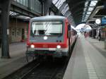 628 286-7 steht am 28.01.2008 in karlsruhe zur abfahrt nach neustadt weinstrae bereit