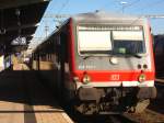 628 703-1 als RB 31354 nach Schaffhausen kurz vor der Abfahrt nach Schaffhausen(CH) in Singen 8.2.08