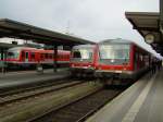 Der 628 628, der 628 627 und der 628 586 am 24.03.2008 in Mhldorf.