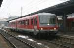 628 340-2 und 629 340 als RE 22302 nach Rottweil in Villingen (normal ne 611 Leistung) 23.12.08