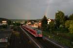 2x 628er als RB 25276 von Alsfeld nach Giessen hier in Reiskirchen