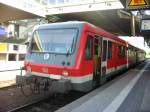 628-229 steht in Heidelberg Hbf und wartet auf sein Abfahrt nach Eppingen.