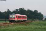 628 569-6 als RB 27282 (Hrpolding-Mhldorf(Oberbay)) bei Schalchen 28.8.09