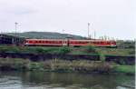 628 592 mit RB Saarbrcken Niedaltdorf am 23.4.05 in Vlklingen.