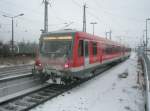 Hier eine RB66 von Angermnder nach Szczecin Glowny, bei der Ausfahrt am 8.1.2010 aus Angermnde.