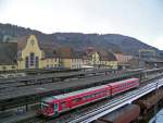 628/928 227 als RB23622 in Marburg(Lahn), 20.2.010.