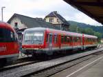 BR 628.2 in Rottenbach anllich 110 Jahre Schwarzatalbahn, 14.8.2010