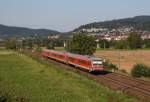 628 274 als RB von Frth(Odw) nach Mannheim Hbf.Am 06.09.10 in Grosachsen-Heddesheim.