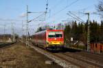 629/628 071 der neg auf seiner Fahrt nach Niebll am 23.03.2010 in Wrist.