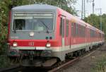 Der 628 675 / 928 675 fhrt in DT als RE12 von Kln Messe/Deutz durch Kln West nach Trier am 22.10.2010