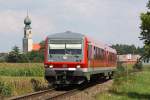 Der 928 593 in Heiligenstatt am 04,08,10