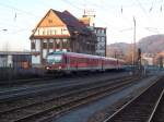 2 unerkannt gebliebene 628er durchfahren am 11.12.2005 Weinheim