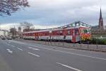 Als der VT72 noch bei der Taunusbahn war, wurde er auch zu interessanten Sonderfahrten benutzt.