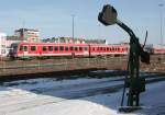 Blick auf die Abstellgleise in Hof Hbf wo eigentlich immer div.