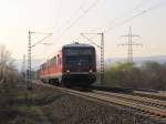 DB 928 494 als RB 13629 von Trkismhle nach Mainz Hbf, in Mainz-Mombach; 28.03.2011