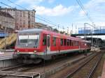 928 634-5 / 628 634-8 und eine Schwestermaschine mit Zug RE 5853 Szczecin Głwny-Potsdam Hauptbahnhof in Szczecin Głwny am 9-7-2007.