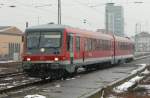 628/928 206 rangiert am 14.02.2012 in Kaiserslautern