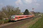 Der 628 673 am 13.04.2012 in Weilerswist.