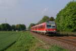 628 499 und ein weiterer 628 als RB 38S nach Grevenbroich zwischen Holzheim (b.